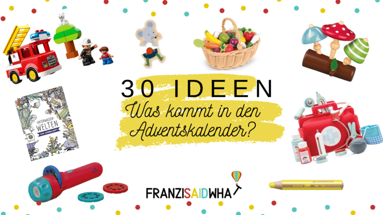 Was kommt in den Adventskalender?