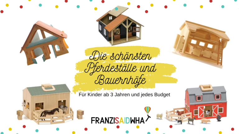 Die schönsten Bauernhöfe und Pferdeställe zum bespielen