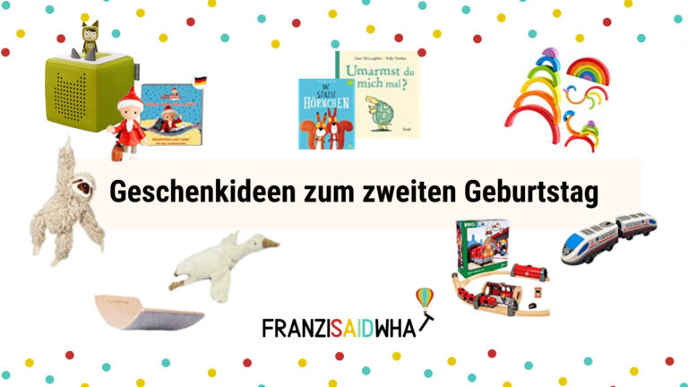 Geschenkideen zum Zweiten Geburtstag