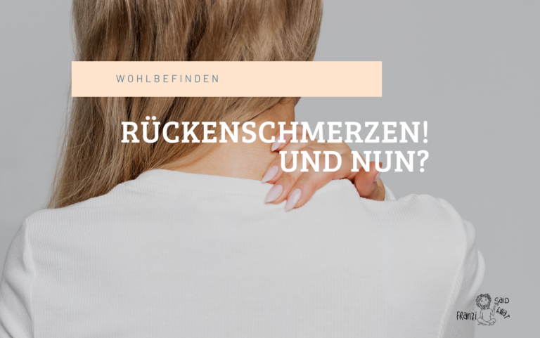Rückenschmerzen – was mir geholfen hat